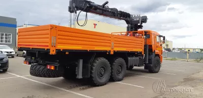 МАНИПУЛЯТОР HORYONG HRS216/бур на шасси КАМАЗ 43118 6х6