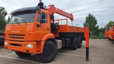 МАНИПУЛЯТОР KANGLIM KS2056H на шасси КАМАЗ 43118 6х6